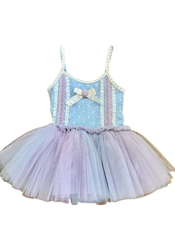 Baby Girls Sky Lilac Esme Fluffy Tutu Onesie 6-12M - SophiasStyle.com