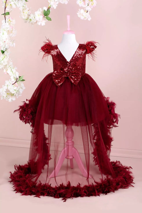 ophelia-burgundy-party-dress-tha-dressing - Sophia's Style -3