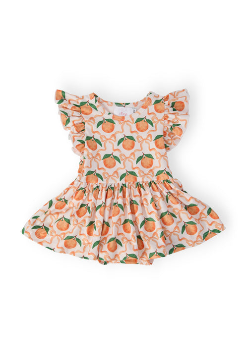 orange-orchard-s-s-flutter-twirl-bodysuit-Mila&Rose-Sophia's StyleTwirl Bodysuit - S/S Flutter-1