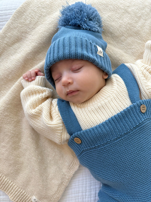 high-waisted-knit-suspenders-denim-blue Luna and Luca - Sophia's Style-3