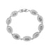 oval-link-bracelet-with-white-diamond-cubic-zirconia-Sophia's StyleBracelets-1