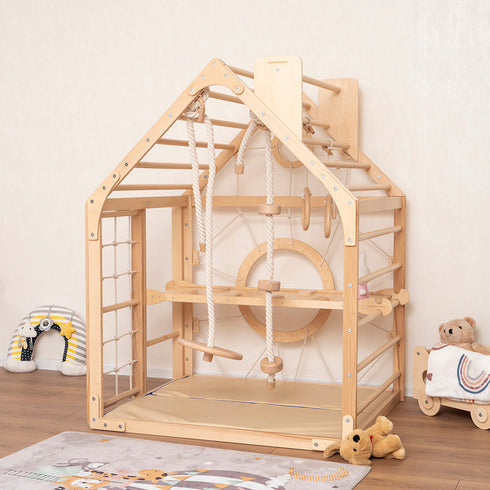 wooden-climbing-playhouse--Sophia's Style--11
