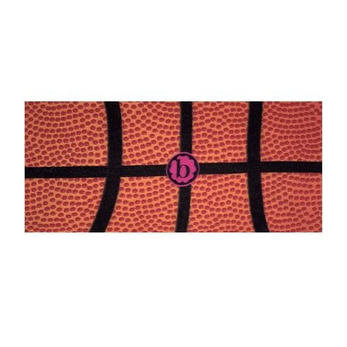 printed-fab-basketball Baby Bling Bows clips headbands - Sophia's Style-