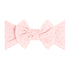 patterned-shabby-knot-pink-pink-dot Baby Bling Bows clips headbands - Sophia's StylePATTERNED SHABBY KNOT-