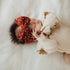 patterned-shabby-knot-sienna-dot Baby Bling Bows clips headbands - Sophia's Style-