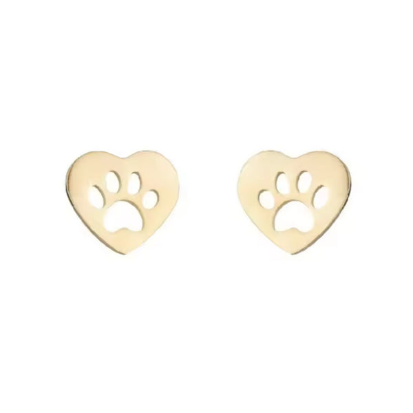 pawfect-charm-heart-paw-cutout-stud-earrings-Sophia's StyleEarrings-1