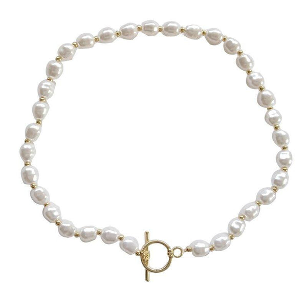pearl-choker-necklace-faux-pearl-necklace-Sophia's StyleNecklaces-1