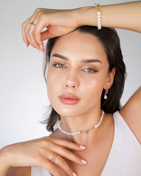 pearl-necklace-freshwater-pearl-necklace-with-baroque-freshwater-pearls-Sophia's Style-4
