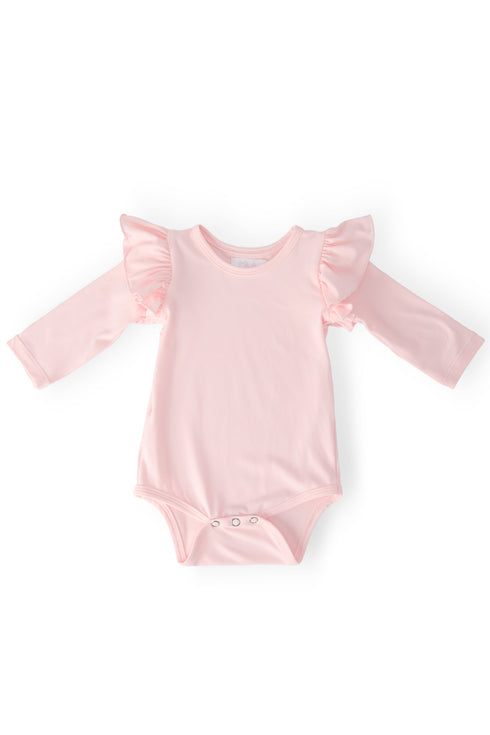 petal-pink-l-s-flutter-bodysuit Mila & Rose - Sophia's StyleFlutter Bodysuit L/S-1