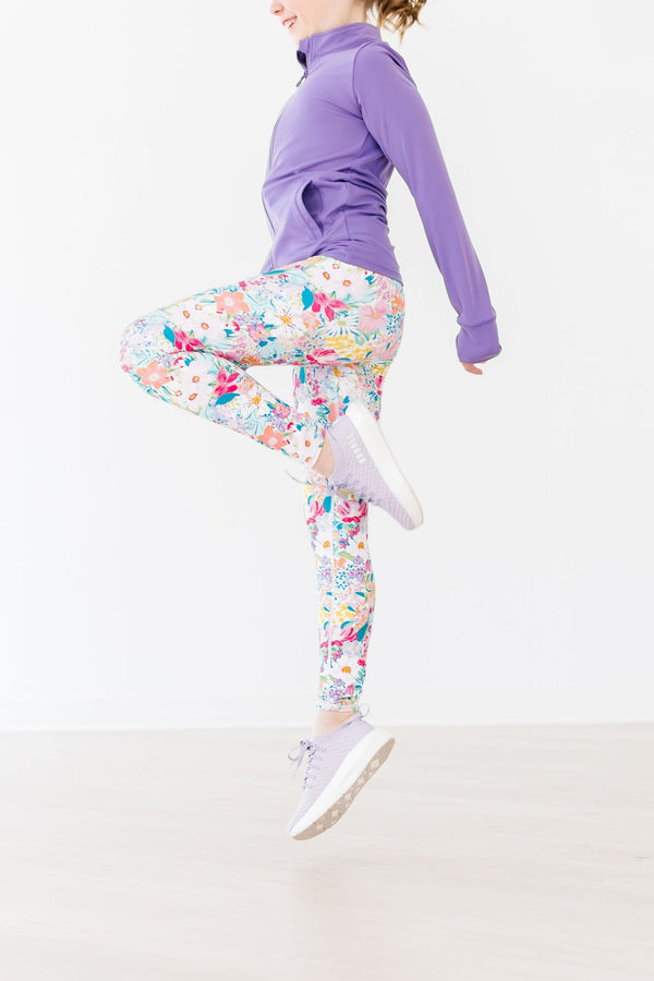 petal-power-active-legging Mila & Rose - Sophia's StyleActive Legging-1