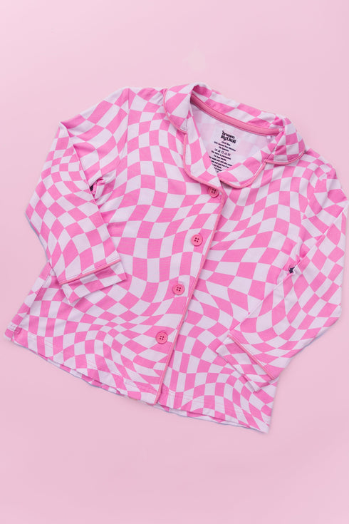 bubblegum-wavy-checkers-girls-dream-gown Dream-Big-Little-Co-pajama-baby-blanket