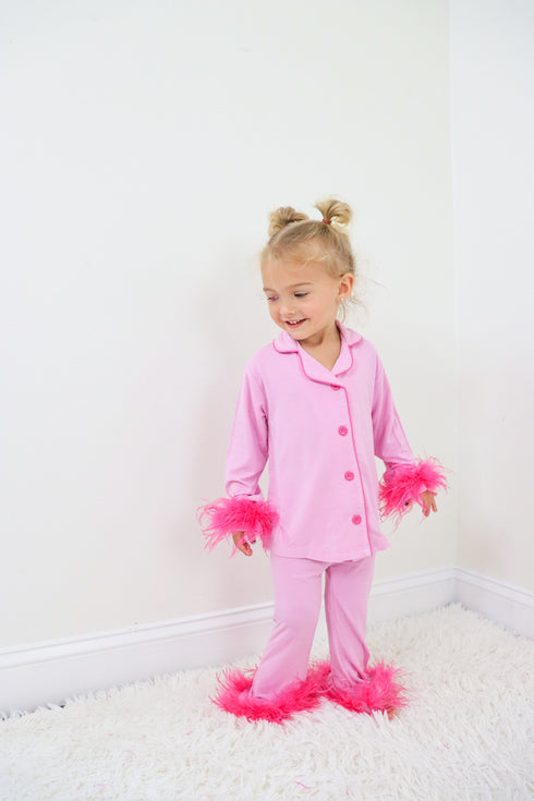 bubblegum-girl-s-flare-feathered-dream-set Dream-Big-Little-Co-pajama-baby-blanket