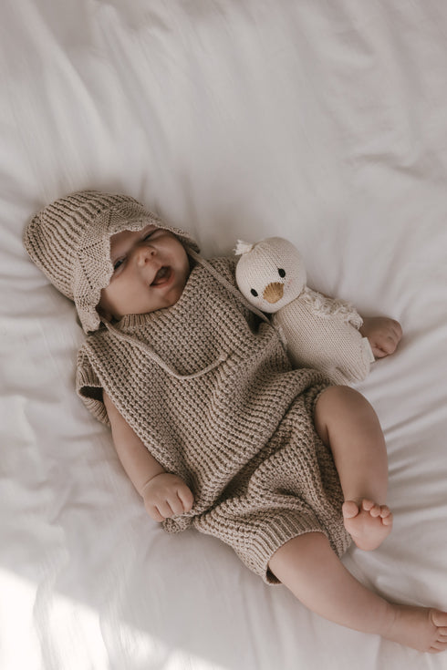 luna-luca-summer-tank-set-heather-beige Luna and Luca Newborn Baby Clothes