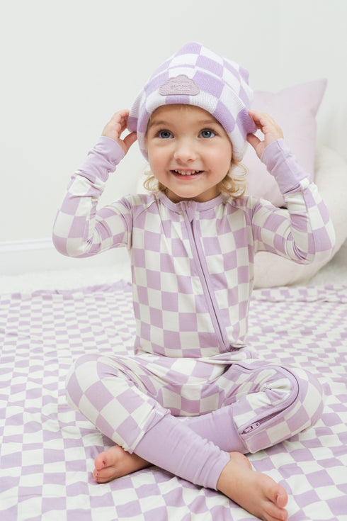 periwinkle-checks-dream-romper Dream-Big-Little-Co-pajama-baby-blanket