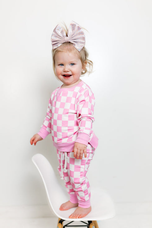 bubblegum-checkers-dream-jogger Dream-Big-Little-Co-pajama-baby-blanket
