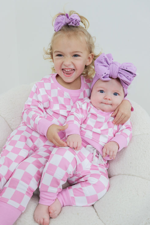 bubblegum-checkers-dream-jogger Dream-Big-Little-Co-pajama-baby-blanket