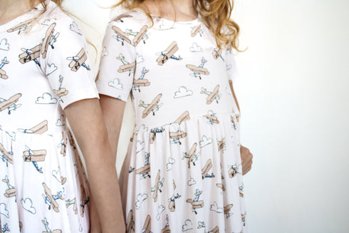 plane-fun-dream-ruffle-dress Dream-Big-Little-Co-pajama-baby-blanket