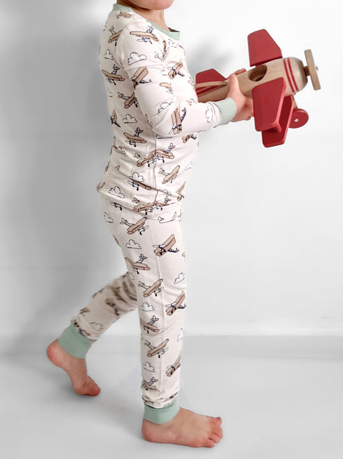 plane-fun-dream-set Dream-Big-Little-Co-pajama-baby-blanket