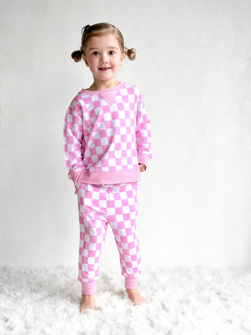 bubblegum-checkers-dream-jogger Dream-Big-Little-Co-pajama-baby-blanket