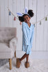 sky-blue-gingham-girls-dream-gown Dream-Big-Little-Co-pajama-baby-blanket