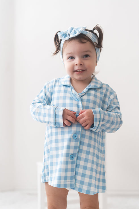 sky-blue-gingham-girls-dream-gown Dream-Big-Little-Co-pajama-baby-blanket