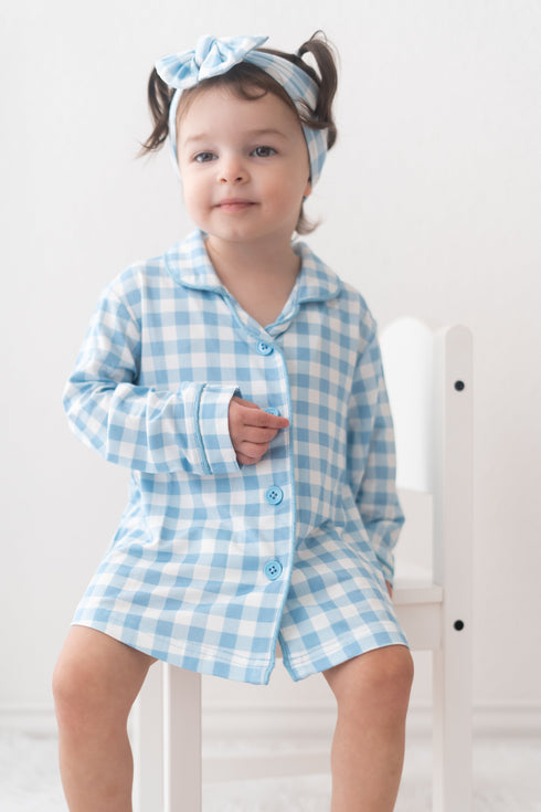 sky-blue-gingham-girls-dream-gown Dream-Big-Little-Co-pajama-baby-blanket