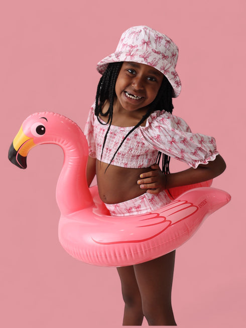 bow-cute-dream-smocked-off-the-shoulder-swim-suit Dream-Big-Little-Co-pajama-baby-blanket