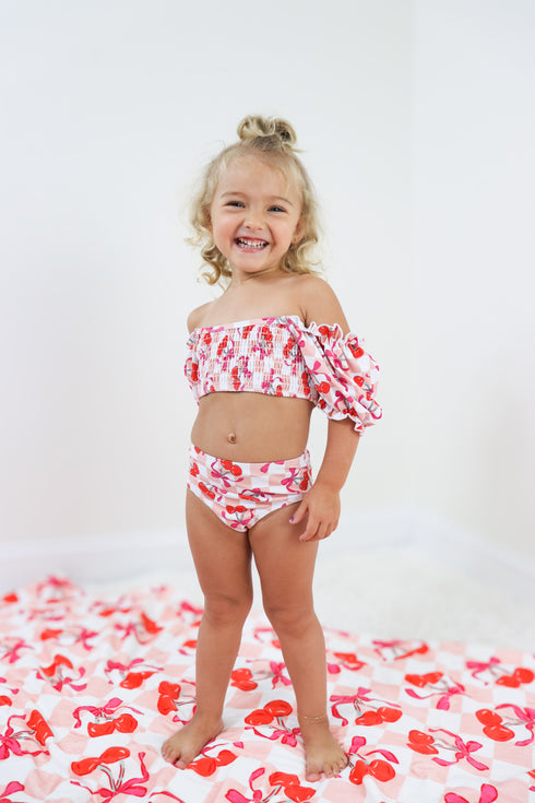 cherry-sweet-checkers-dream-smocked-off-the-shoulder-swim-suit Dream-Big-Little-Co-pajama-baby-blanket