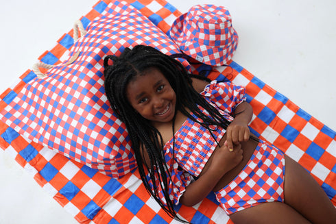 red-white-truman-dream-off-the-shoulder-swim-suit Dream-Big-Little-Co-pajama-baby-blanket