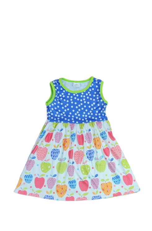 polka-dot-apple-milk-silk-tank-dress Great Lakes kids - Sophia's Style-2