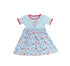 christmas-flamingo-short-sleeve-milk-silk-dress Great Lakes kids - Sophia's Style-2