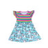 rainbow-stripe-unicorn-long-flutter-milk-silk-dress Great Lakes kids - Sophia's Style-2