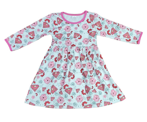 super-valentine-long-sleeve-milk-silk-dress Great Lakes kids - Sophia's Style-2
