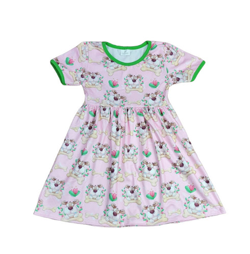 pink-dog-and-bone-short-sleeve-milk-silk-dress Great Lakes kids - Sophia's Style-2