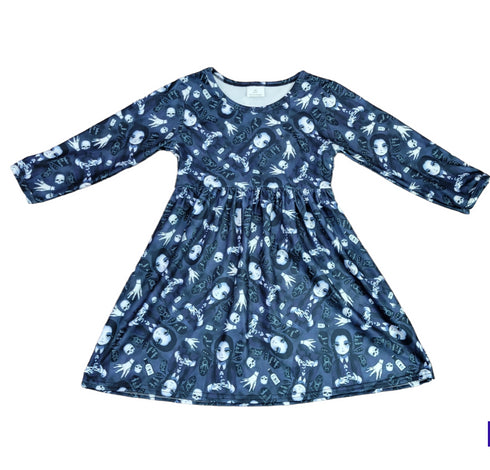 wednesday-long-sleeve-milk-silk-dress Great Lakes kids - Sophia's Style-1