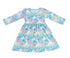 pastel-bunnies-long-sleeve-milk-silk-dress Great Lakes kids - Sophia's Style-2