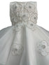 Baby Girls Daisy Sequin Pearl Tulle Flower Girl Dress 3-24M