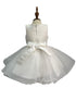 Baby Girls Daisy Sequin Pearl Tulle Flower Girl Dress 3-24M