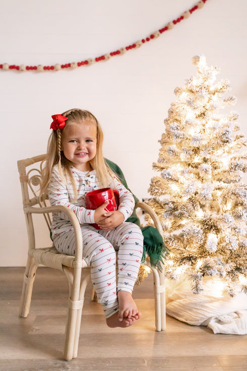 tied-with-a-bow-christmas-2pc-henley-bamboo-pajamas at Sophia's Style-11