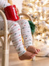 tied-with-a-bow-christmas-2pc-henley-bamboo-pajamas at Sophia's Style-2