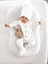 Essential Knit Jumpsuit - White
