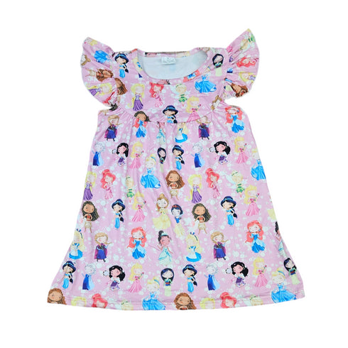 floral-princess-milk-silk-flutter-dress Great Lakes kids - Sophia's Style-2