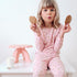 milk-cookies-pink-bamboo-kids-pajamas-bellabu-bear - Sophia's Style -7