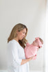 swaddle-blanket-hat-and-headband-set-pink-Sophia's Style-2