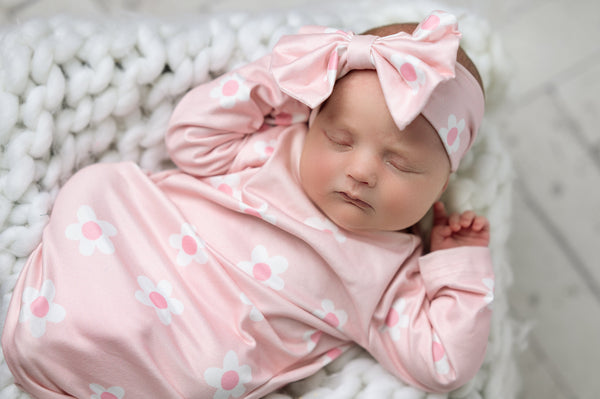 pink-dainty-flower-baby-gown-adorable-sweetness-sophias-styleBaby Sets-1
