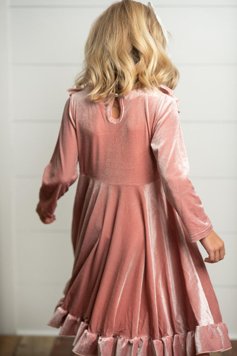 pink-velvet-dress-adorable-sweetness-sophias-style-3