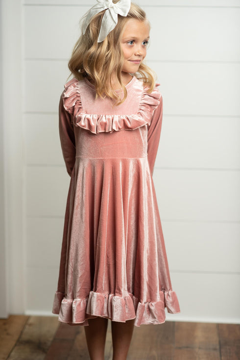 pink-velvet-dress-adorable-sweetness-sophias-style-4