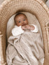 pointelle-baby-blanket-beige Luna and Luca Newborn Baby Clothes