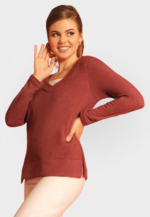 power-vee-sweater-sweatshirt-charcoal-gray-buki-sophias-style-4