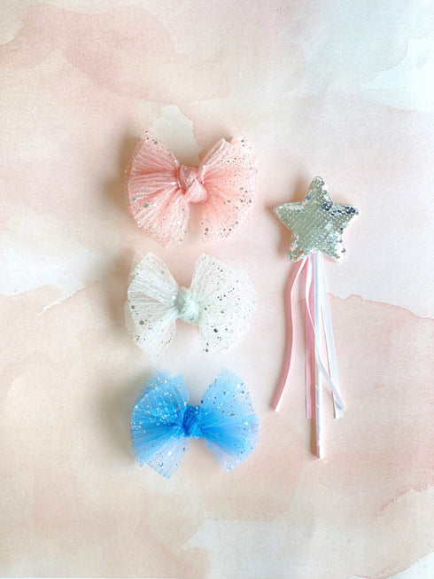 2pk-tulle-baby-fab®-clips-princess-pink Baby Bling Bows clips headbands - Sophia's Style-
